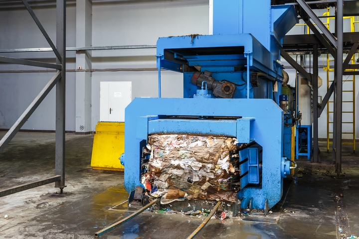Industrial Garbage Compactor